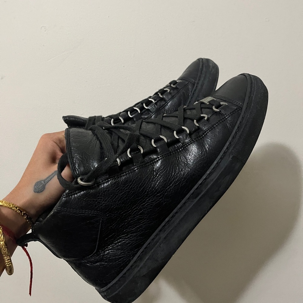 Balenciaga Arena High Top Sneakers Size 8